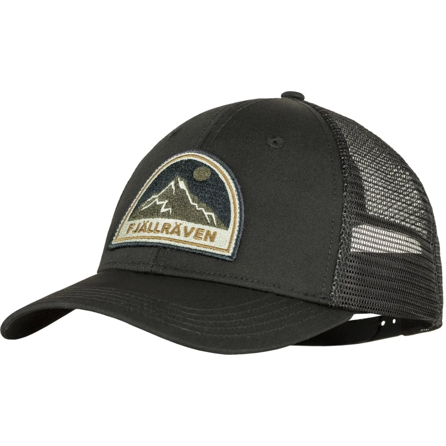 Gorra Negra Fjällräven Fashion Badge Trucker