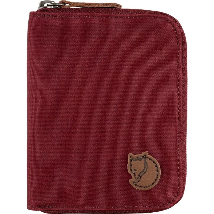 Cartera Con Cremallera Burdeos Rojo Fjällräven Moda