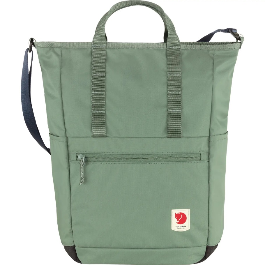 High Coast Totepack Pátina Verde Fjällräven Moda