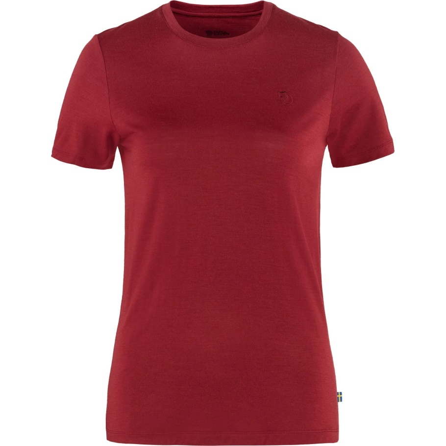 Rojo Granada Fjällräven Moda Abisko Lana Ss W