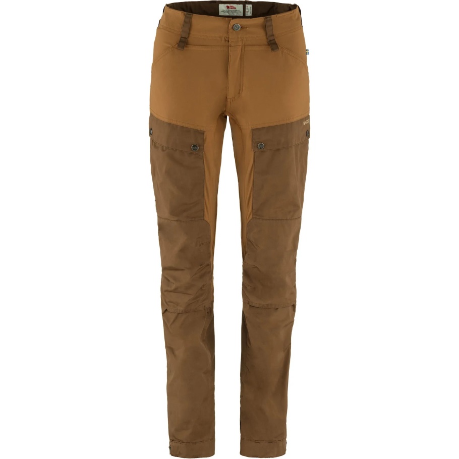 Pantalones De Keb De Moda Fjällräven De Madera Marrón Castaño Con Pantalones Cortos