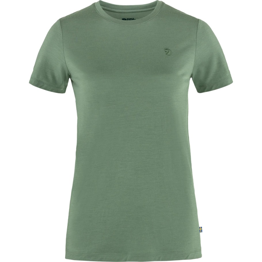 Pátina Verde Abisko Lana Ss W Fjällräven Moda