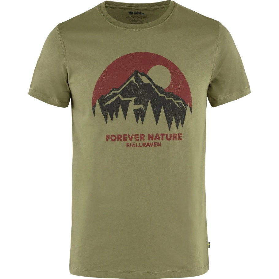 Verde Naturaleza Camiseta M Fjällräven Moda