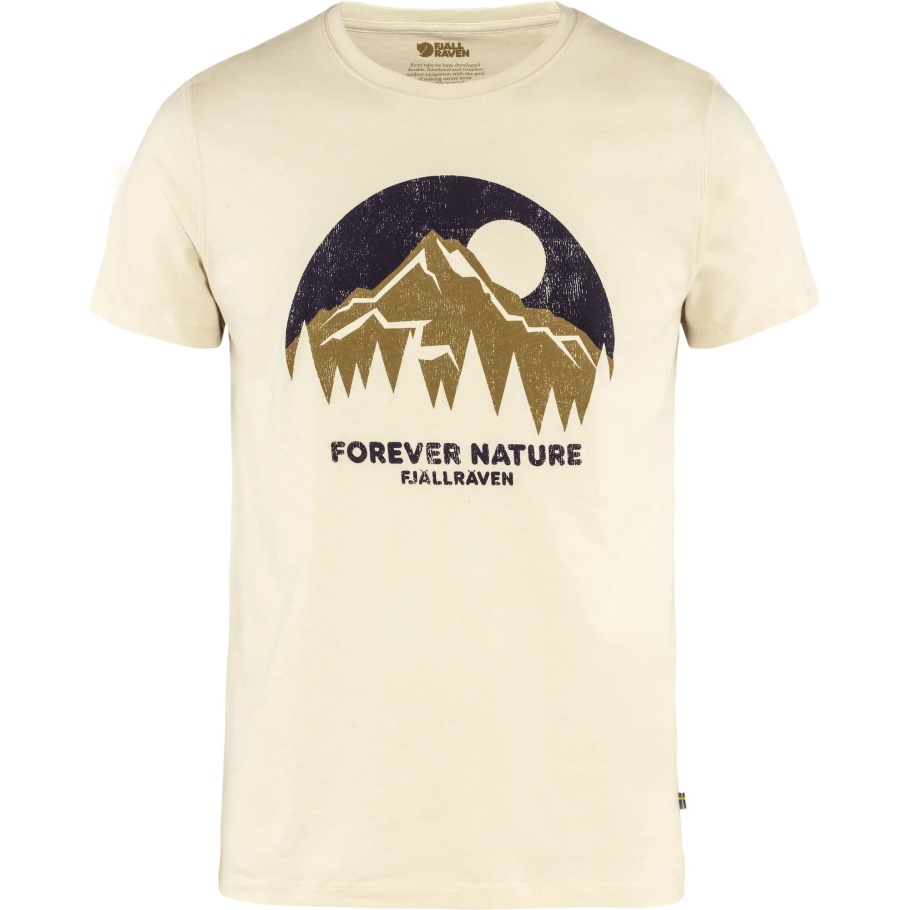Naturaleza Camiseta M Fjällräven Moda Blanco Tiza