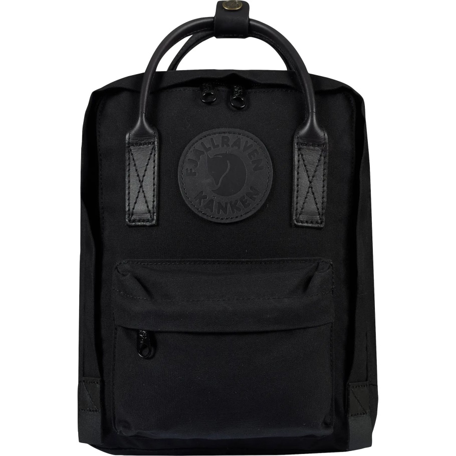 Negro Fjällräven Moda Kånken No. 2 Mini Negros
