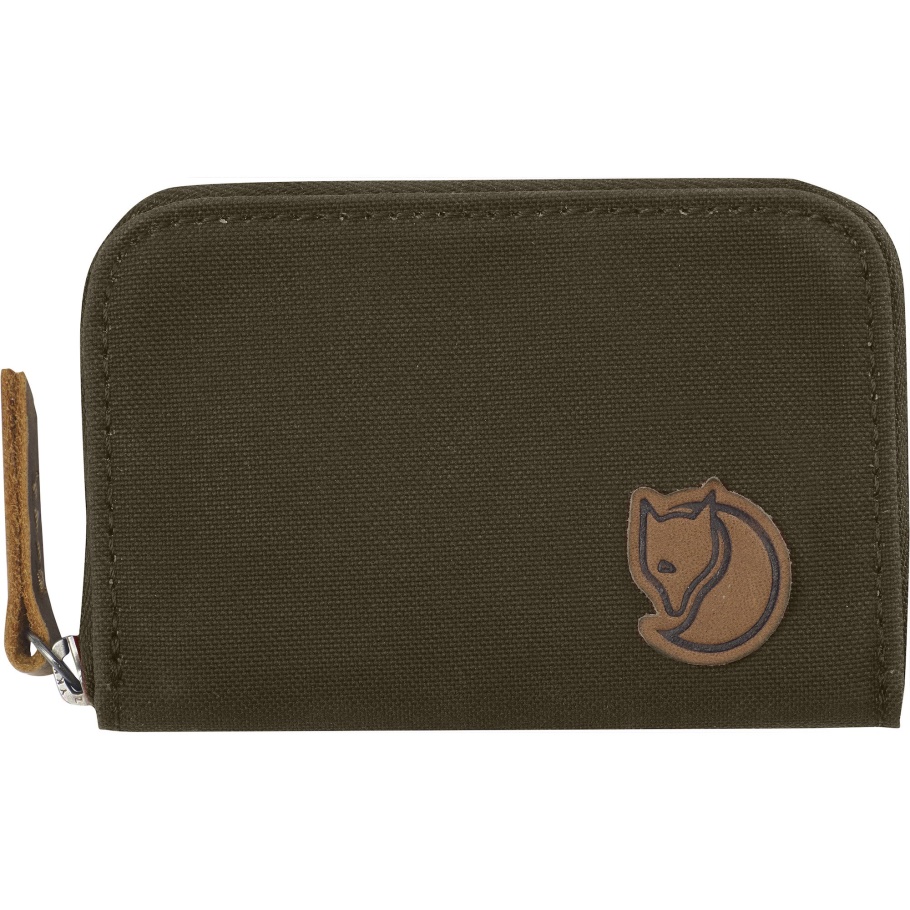 Fjällräven Fashion Tarjetero Con Cremallera Verde Oliva Oscuro