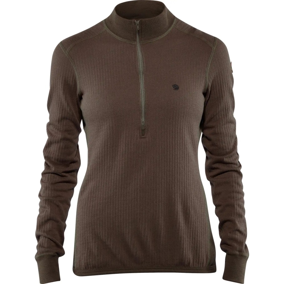 Verde Oliva Oscuro Fjällräven Fashion Värmland Woolterry Media Cremallera W