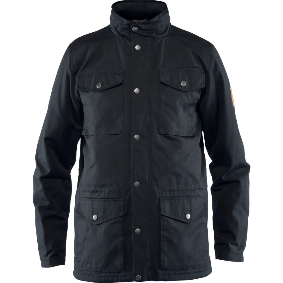 Fjällräven Moda Negro Räven Chaqueta Acolchada M