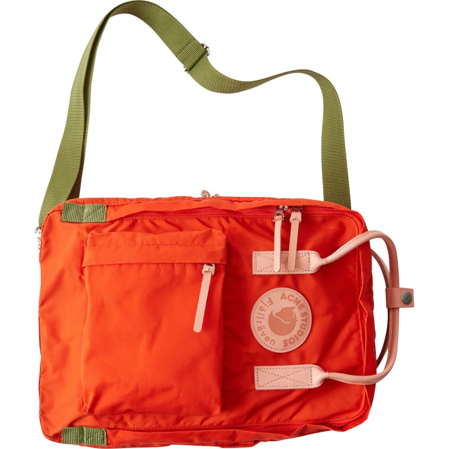 Kånken Messenger A/f Fjällräven Moda Llama Naranja