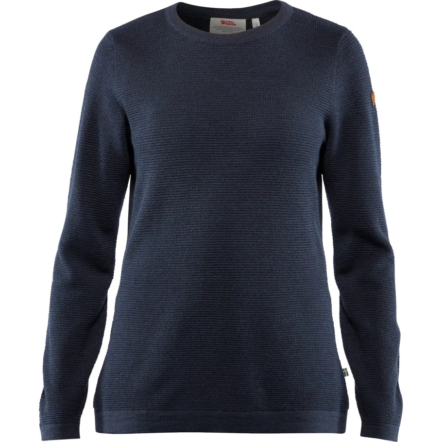 Fjällräven Suéter De Merino De Alta Costa De Moda Con Cielo Nocturno