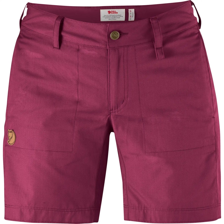 Fjällräven Moda Ciruela Abisko Sombra Shorts W