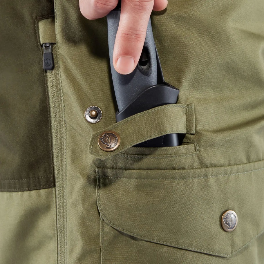 Fjällräven Moda Vidda Pro Pantalones Ventilados M Reg Oliva Oscuro