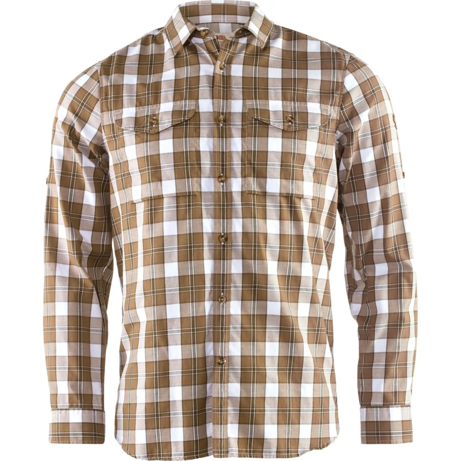 Singi Camisa De Franela Manga Larga M Fjällräven Moda Arena Oscura