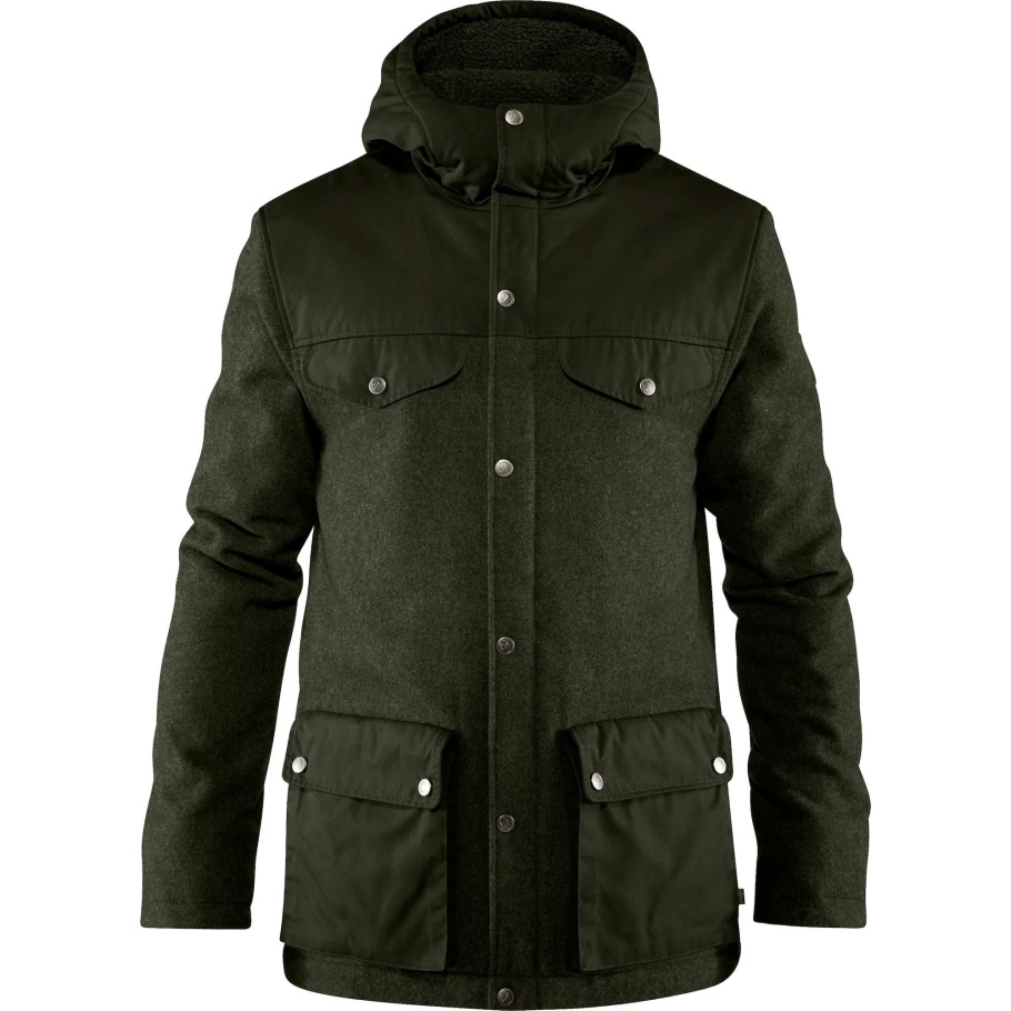 Deep Forest Greenland Re-wool Chaqueta M Fjällräven Moda