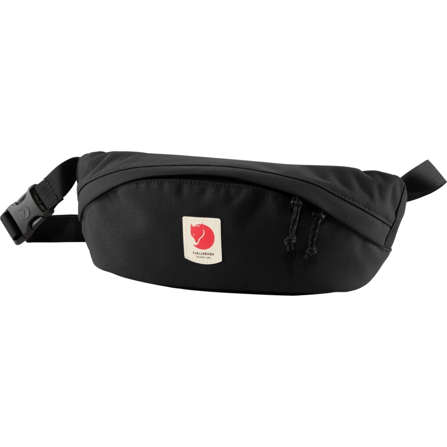Fjällräven Moda Negro Ulvö Riñonera Mediana