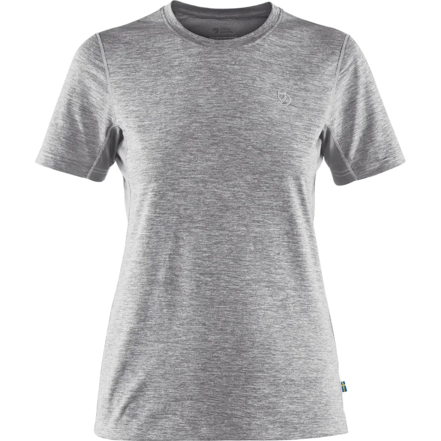 Tiburón Gris Fjällräven Moda Abisko Malla Ss W