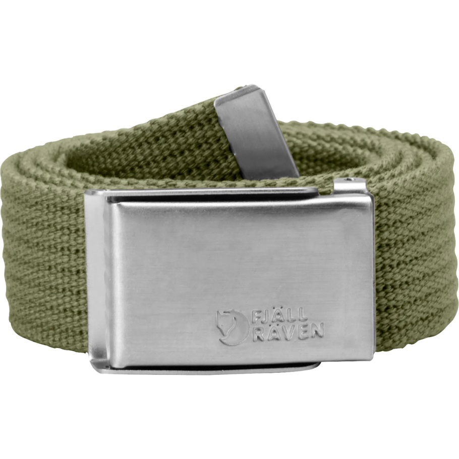 Cinturón De Lona Verde Moda Fjällräven Moda