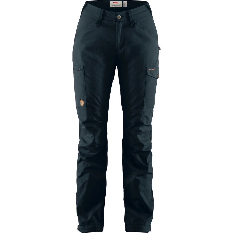 Fjällräven Fashion Kaipak Pantalones Curvos W Azul Marino Oscuro