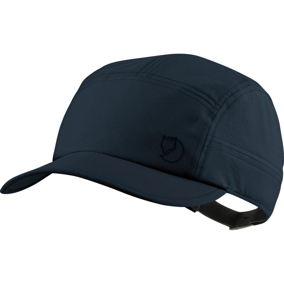 Abisko Caminata Lite Gorra Fjällräven Moda Azul Marino Oscuro