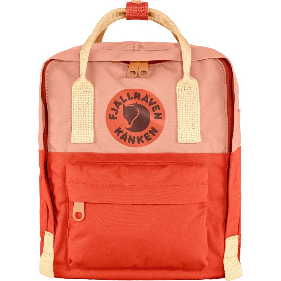 Kånken Art Mini Campos De Amapolas-algodón Cielo Fjällräven Moda
