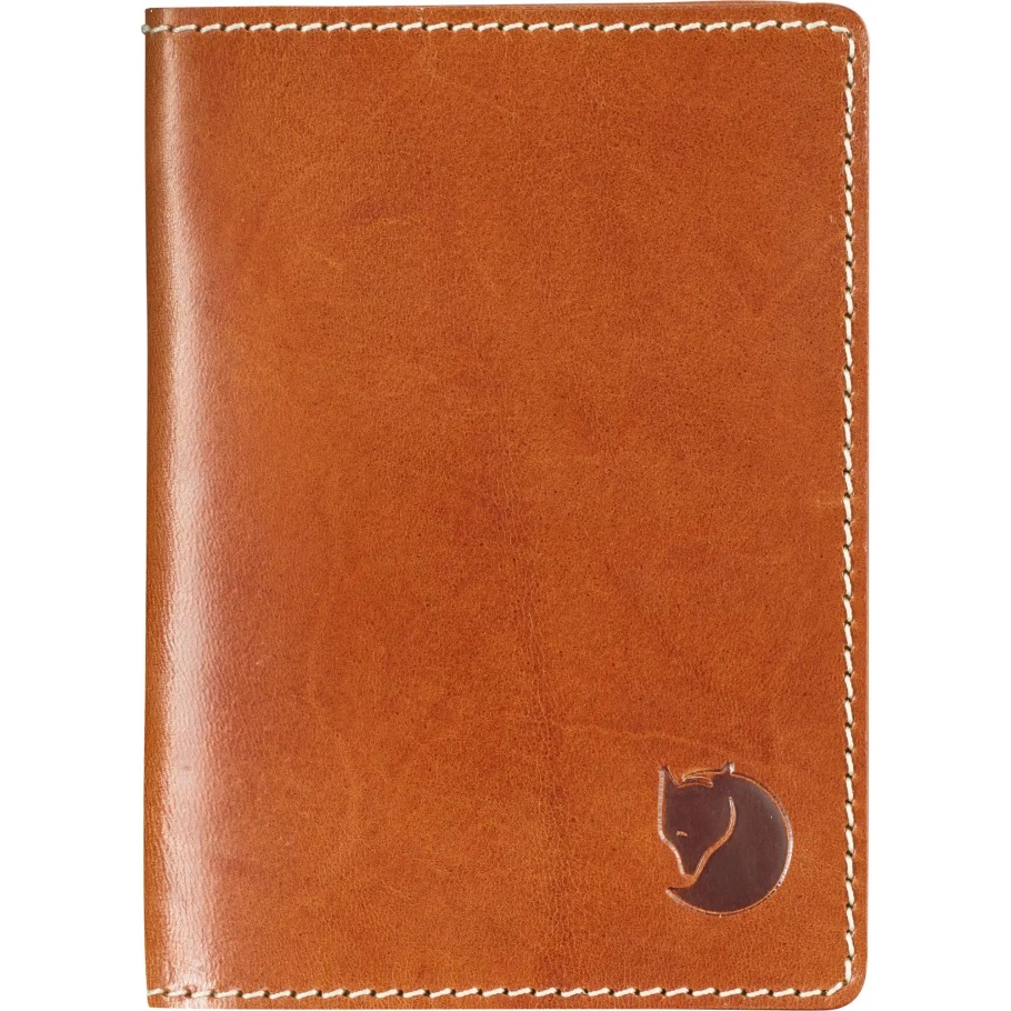 Funda De Pasaporte De Cuero De Moda Coñac Fjällräven
