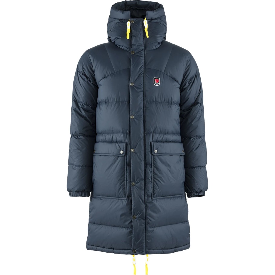 Parka Larga De Plumas De Expedición M Fashion Fjällräven Fashion Azul Marino