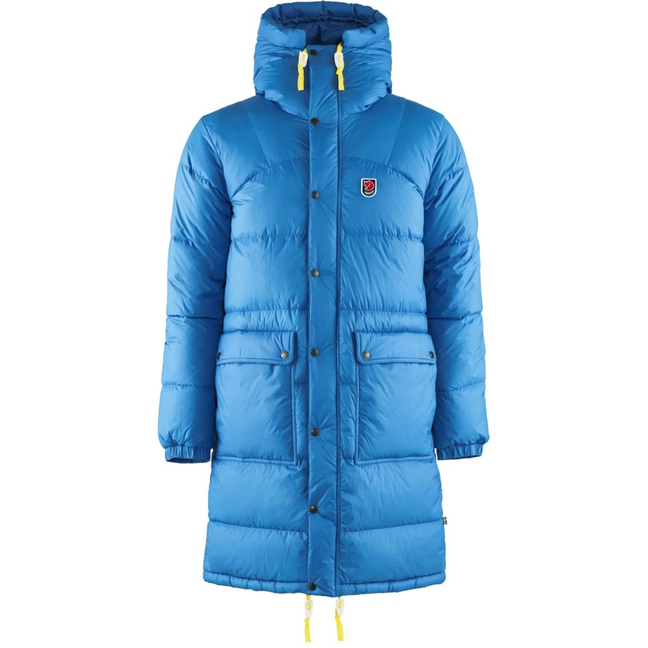 Moda Fjällräven Expedición De Moda Parka Larga De Plumón M Un Azul