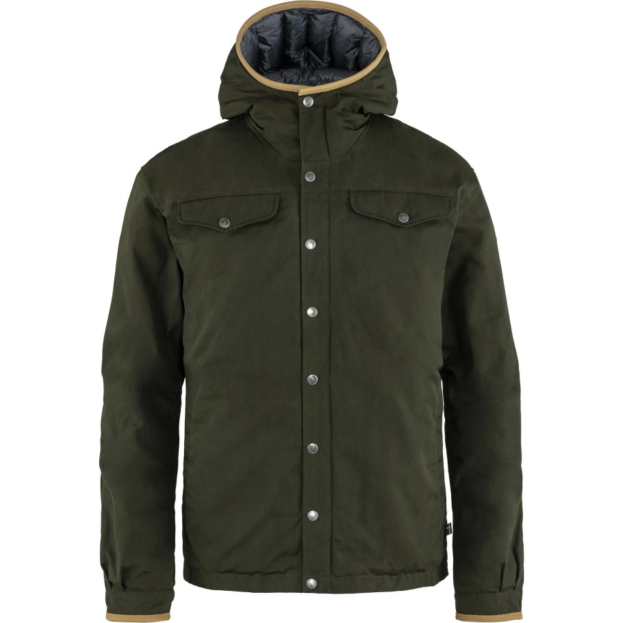 Fjällräven Moda Groenlandia No. 1 Chaqueta De Plumas Con Bosque Profundo