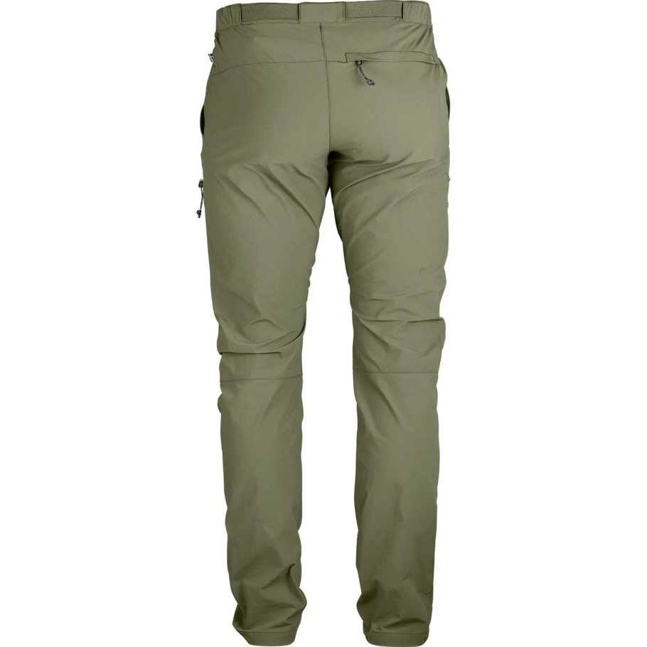 Verde Fjällräven Moda Alta Costa Caminata Pantalones M Largo