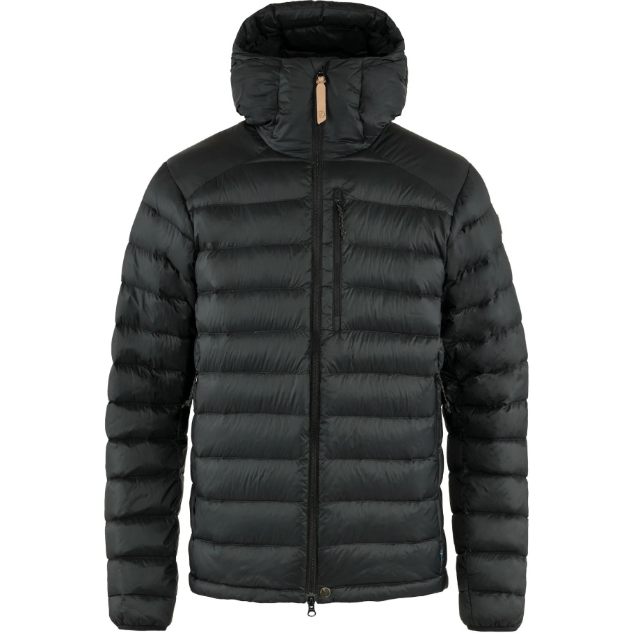 Fjällräven Moda Negro Keb Touring Abajo Chaqueta M
