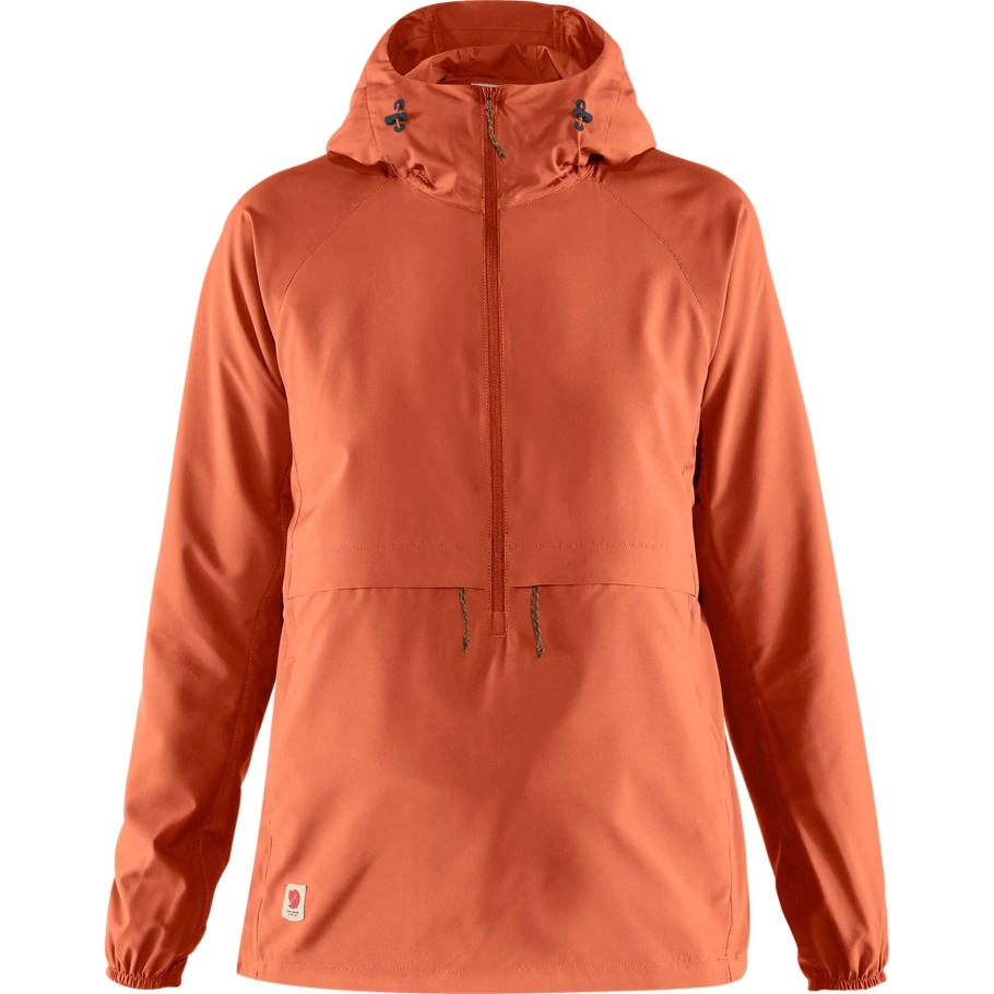 Fjällräven Fashion High Coast Lite Anorak Con Serbal Rojo