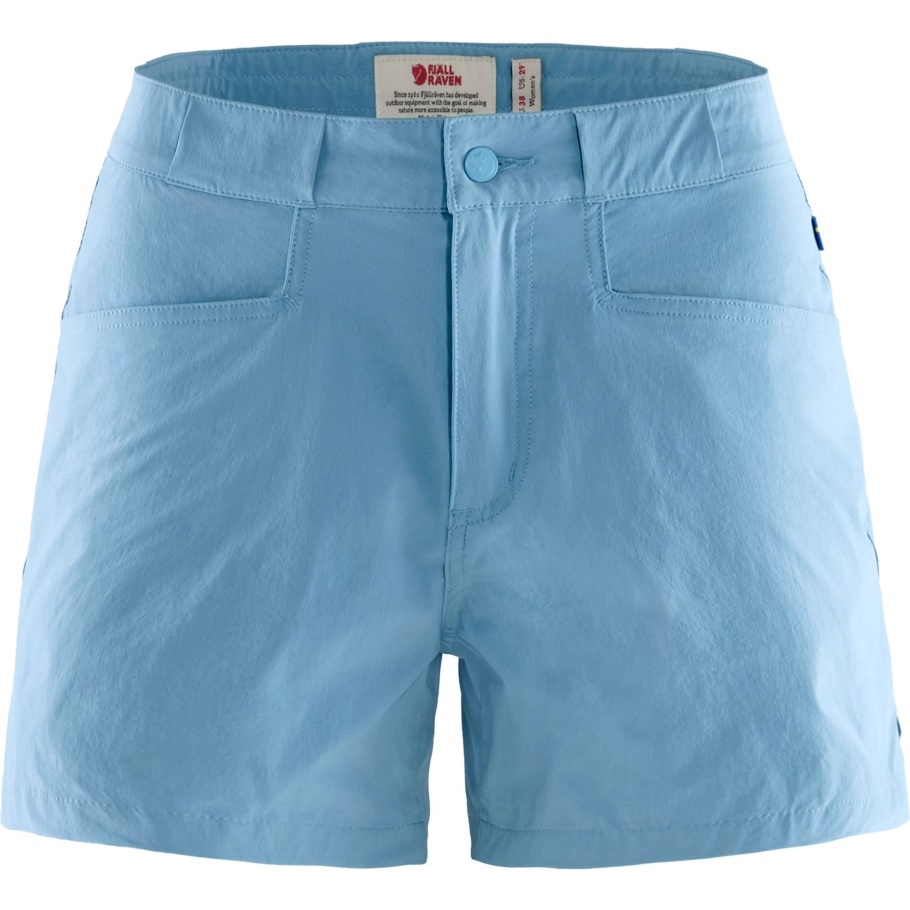 Shorts High Coast Lite W Fjällräven Fashion River Azul
