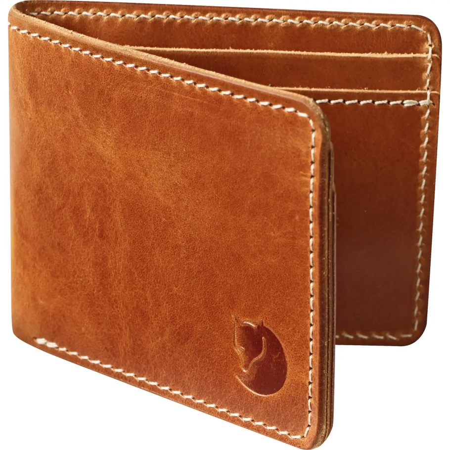 Cartera Fjällräven De Cuero Coñac Övik