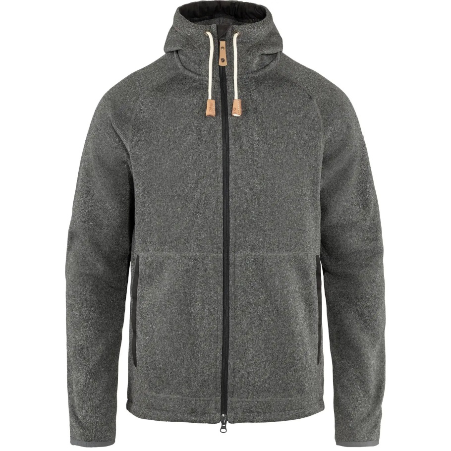 Fashion Fjällräven Fashion Övik Polar Con Capucha M Gris Oscuro