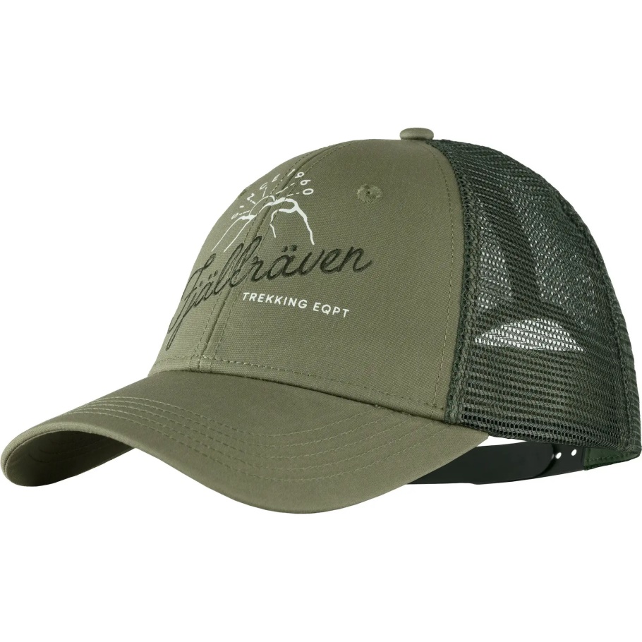 Gorra Fjällräven Fashion Sunrise Trucker Verde