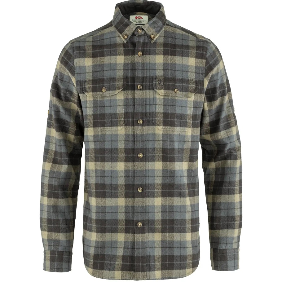 Super Grey-stone Grey Singi Camisa De Franela Gruesa M Fjällräven Fashion