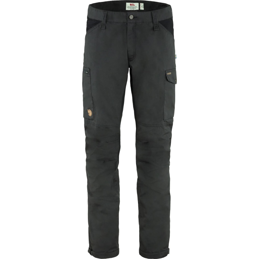 Pantalón Kaipak Gris Oscuro-negro M Long Fjällräven Fashion