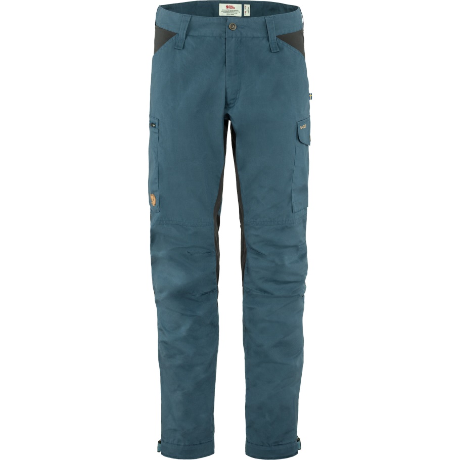 Fjällräven Moda Tío Azul-gris Oscuro Kaipak Pantalones M Largo