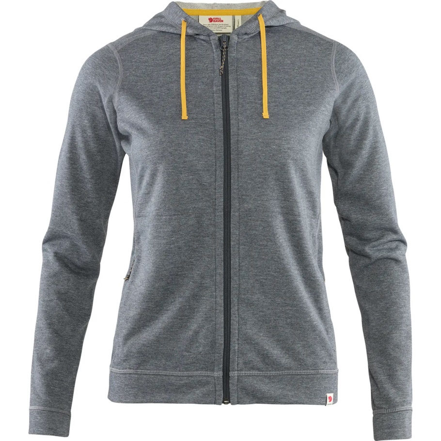 Fjällräven Moda Azul Marino Alta Costa Lite Sudadera Con Capucha W