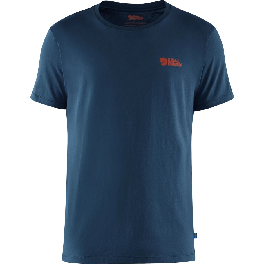 Camiseta Azul Marino M Fjällräven Moda
