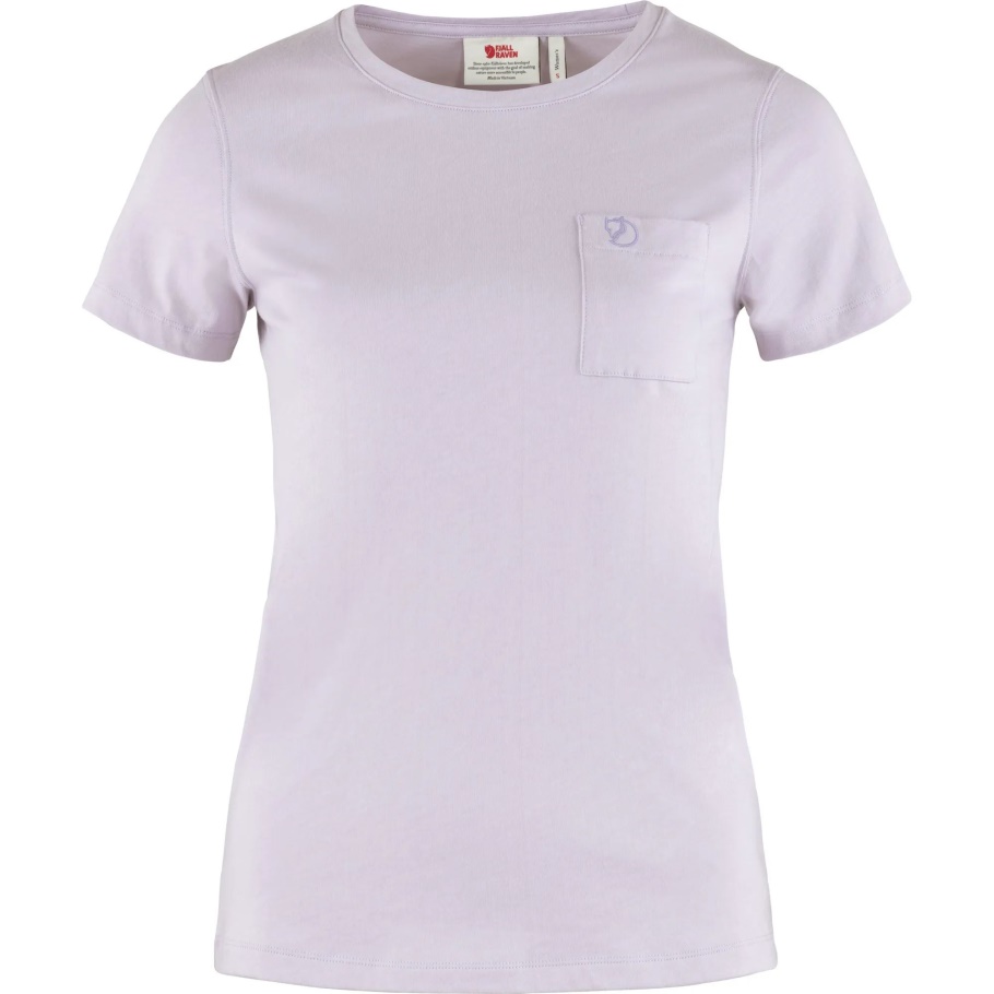 Camiseta Övik Lavanda Pastel Con Moda Fjällräven