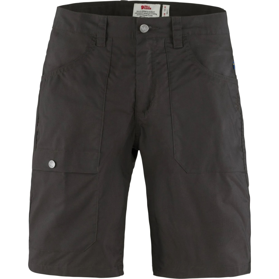 Fjällräven Moda Todos Los Días Pequeños Pantalones Cortos M Gris Oscuro