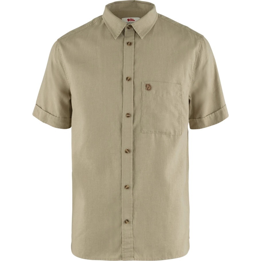 Fjällräven Fashion Övik Camiseta De Viaje Ss M Piedra Arenisca