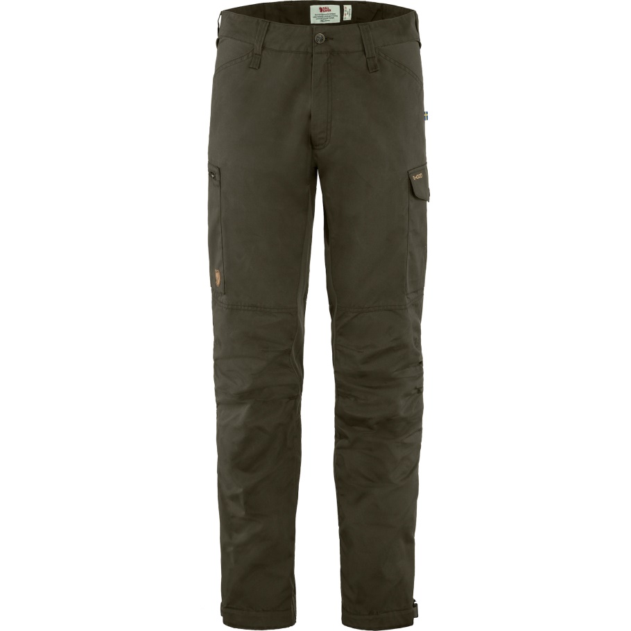 Kaipak Pantalones M Largo Verde Oliva Oscuro Fjällräven Moda