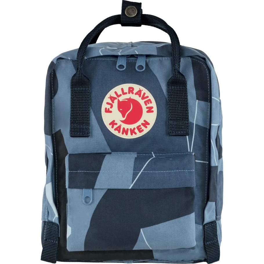 Fjällräven Moda Océano Profundo Kånken Art Mini