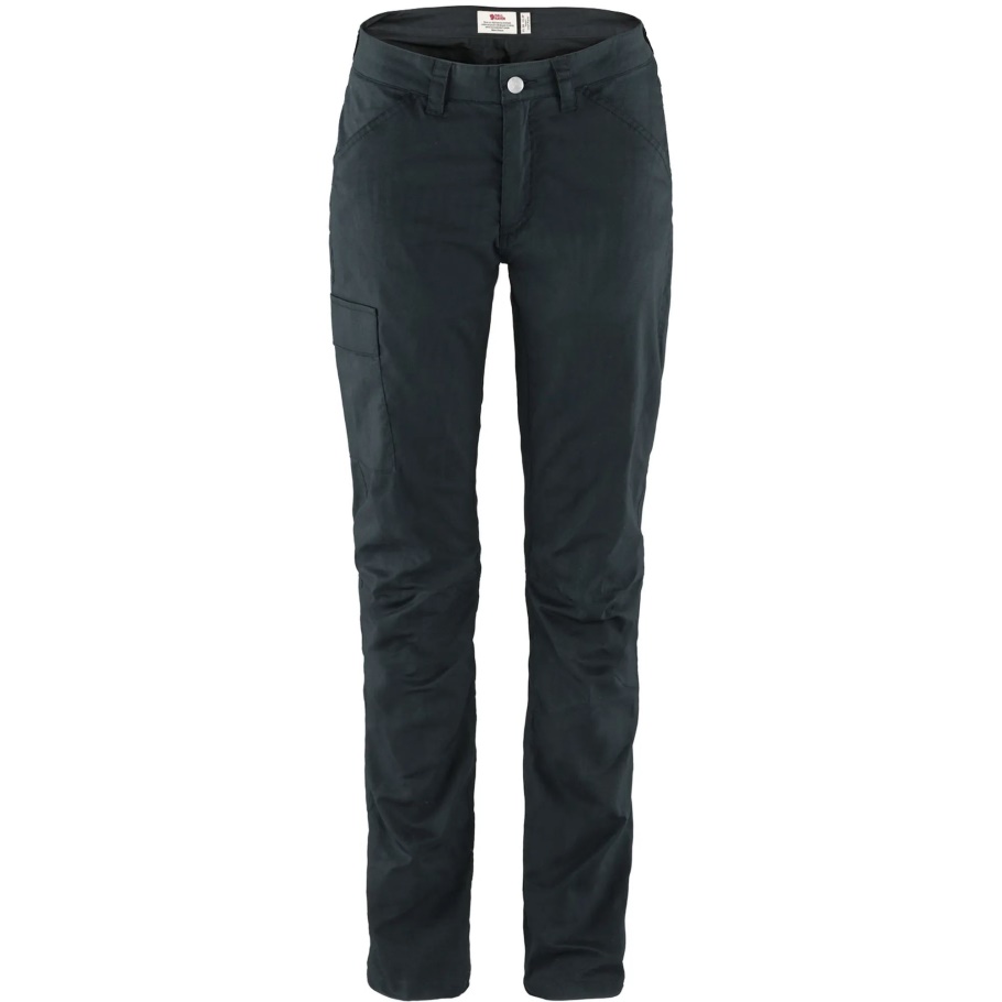 Pantalón Azul Marino Oscuro Para Todos Los Días Con Moda Fjällräven