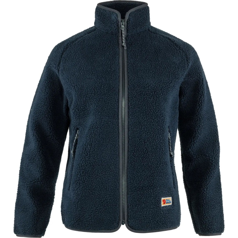 Fjällräven Moda Azul Marino Todos Los Días Pelo Polar W