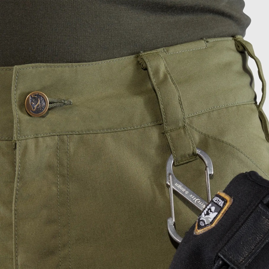 Vidda Pro Pantalones Ventilados M Long Fjällräven Moda Gris Piedra Arenisca Oscuro