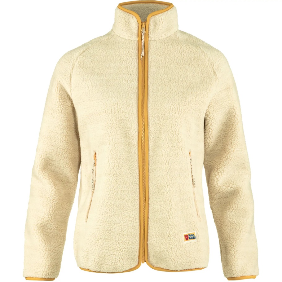 Forro Polar Blanco Tiza Todos Los Días Con Moda Fjällräven