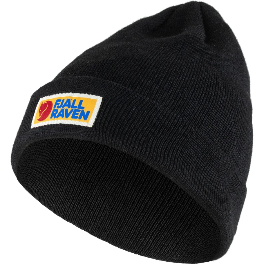Fjällräven Moda Todos Los Días Clásico Gorro Negro